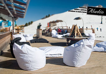 Aladin bean bag armchairs and soft padded seats