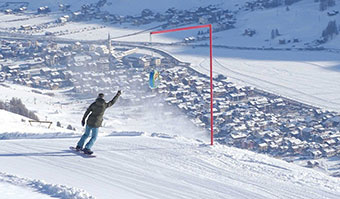 allestimento pista da sci snowboard The Cave - Carosello3000_7