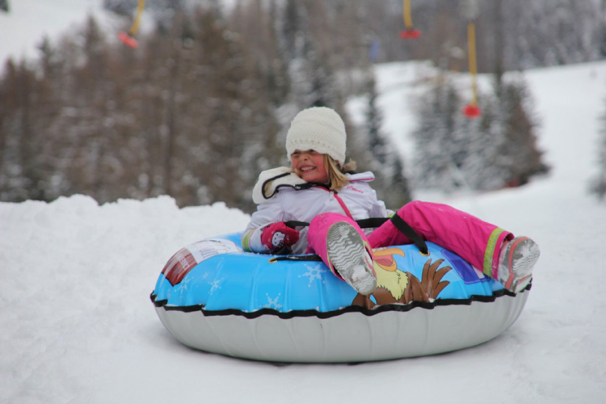 Zeraty Neve Tubo-Tubo Heavy Duty Gonfiabile della Neve per Bambini e Adulti Ideale per Winter Fun 